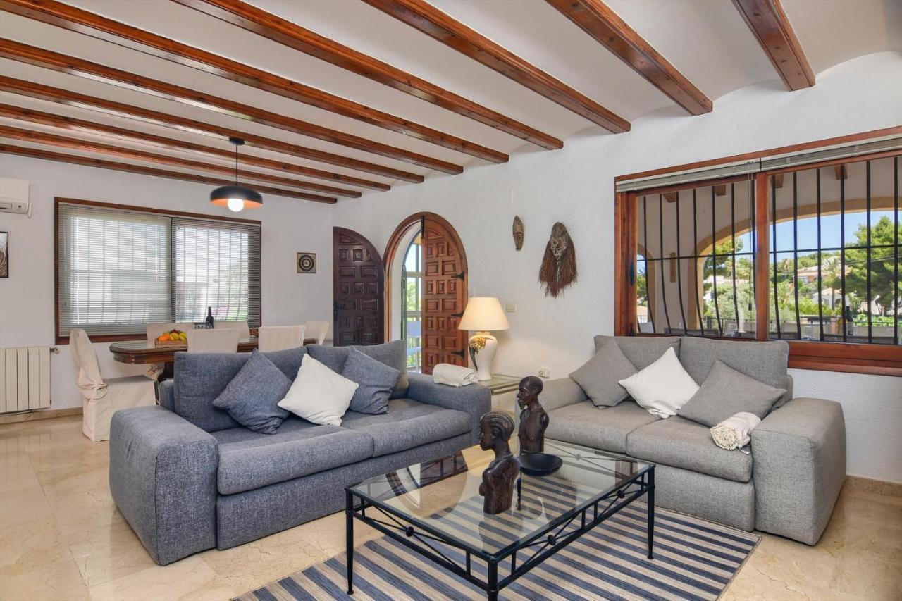 Villa Margarita - A Tranquil Oasis With Large Private Pool Jávea Eksteriør billede